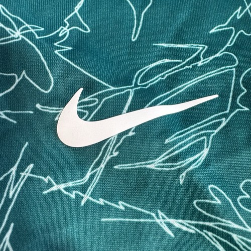 Nike Tiger Woods Golf Polo Uomo Dri-Fit ADV Verde Taglia M DX6092 - Foto 3 di 12