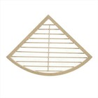 A&E Cage AE-CB-L Black Large Corner Rest Shelf