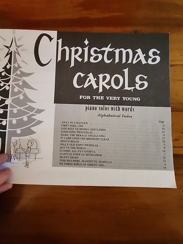 2 Beginner Primer Level Christmas Songbooks Sheet Music Carols Pretime - Picture 3 of 11