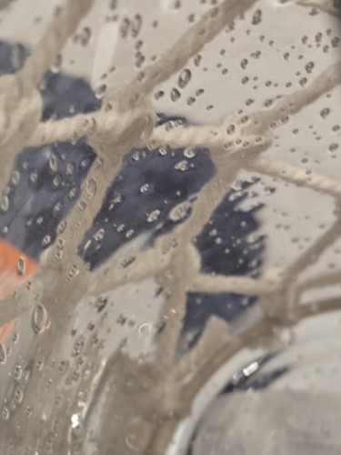 Better Homes & Gardens Maritim Badezimmer Glas Zahnbürstenhalter, klar, beige - Bild 9 von 9