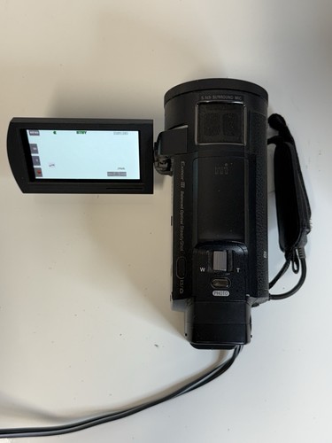 Sony Handycam FDR-AX33 4K Compact Digital Camcorder Parts Or Repair Error - Picture 3 of 11