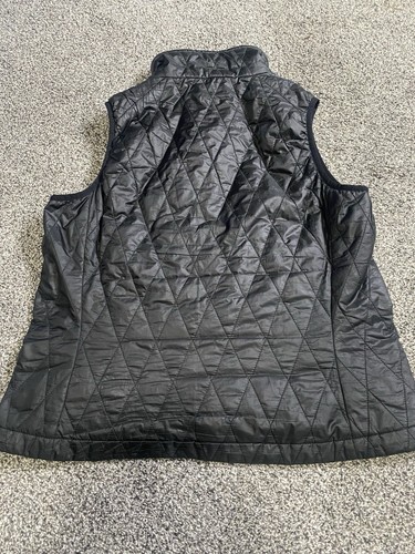 Patagonia Nano Puff Weste Damen Large schwarz gesteppt PrimaLoft isoliert Raute - Bild 12 von 12