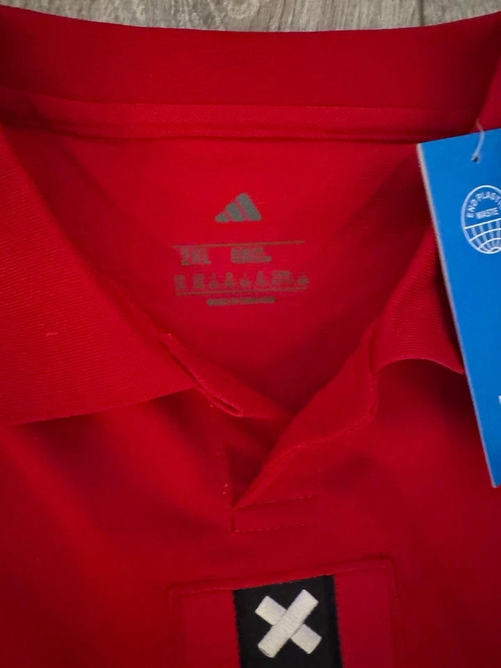 Rot / Weißes Ajax Amsterdam Lang Artiges Trikot  Größe XXL - Bild 2 von 4