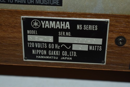 Vintage Yamaha Model YP-D6 NS Series Direct Drive Turntable - 100% Serviced - Picture 13 of 16