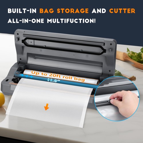 INKBIRD INK-VS06 Cordless Vacuum Sealer Fresh Dry Wet Food Storage USB charging - Picture 12 of 14
