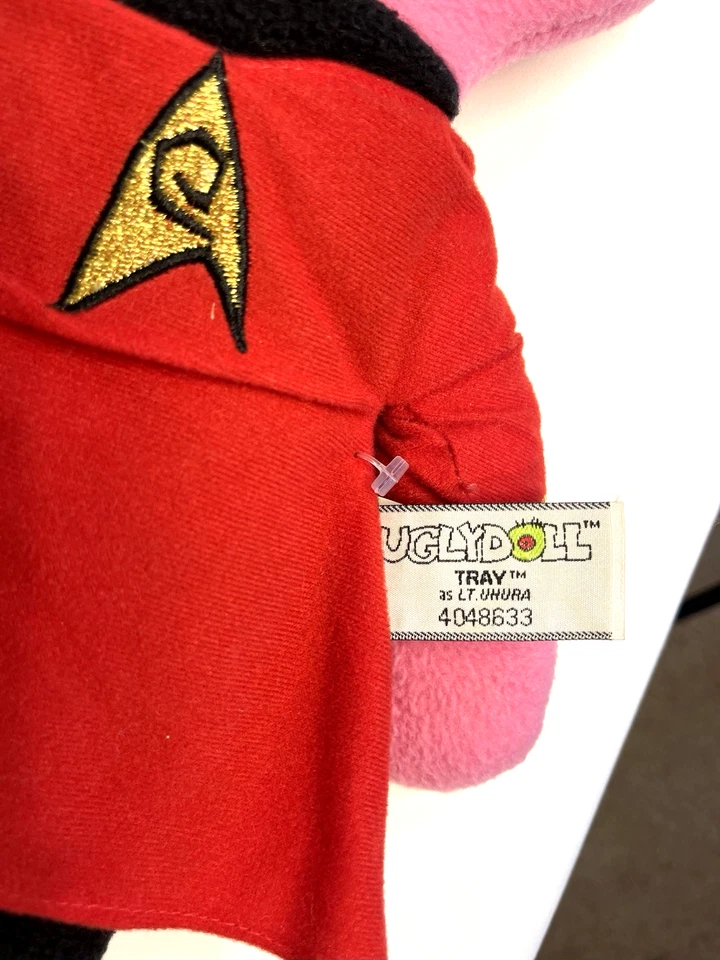 Bandeja muñeca fea GUND Star Trek la serie original como peluche teniente Uhura 15 pulgadas Foto 3 de 4