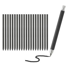 Mechanical Pencil 5.6mm, Lead Pencils Holder with 20pcs 2B Pencil Lead , Black