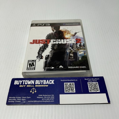 Just Cause 2 (Sony PlayStation 3, 2010) CIB Complete with Manual - Picture 1 of 8