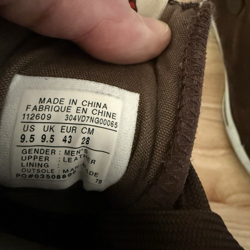 Converse Cons Pro Mid Chuck Taylor Brown Suede Size 9.5 Skate Polar WIP Leather - Picture 6 of 8