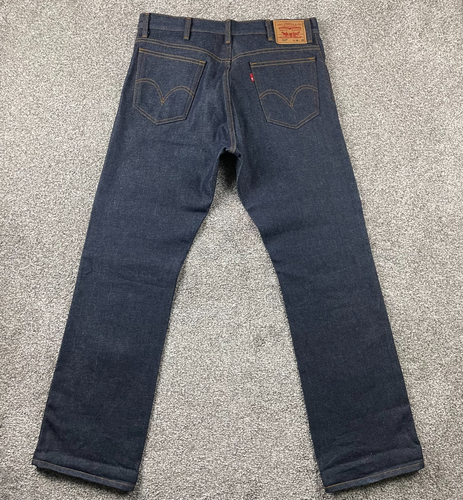 Levis 517 Jeans 36x32 Bootcut Dark Wash Blue Denim Cotton Pants Western Cowboy - Picture 10 of 14