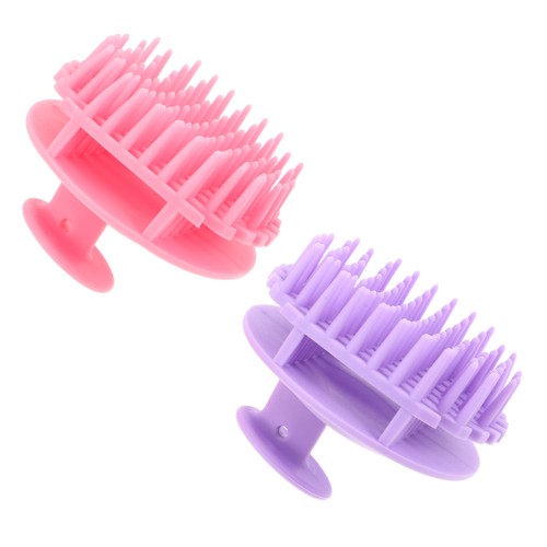 6 Stück Shampoo Bürste Haarwäsche Massagekamm Dusche Schrubber für Haare - Bild 9 von 12