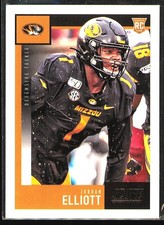 Jordan Elliott 2020 Score Black #343 Missouri Tigers