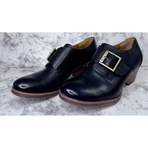 Kork-Ease Little Leather Monk Strap Booties Size 9.5M Women's Academia Witchcore - Picture 2 of 10