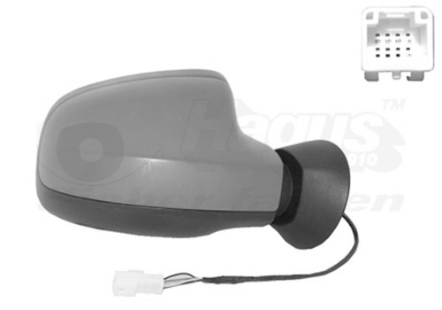Außenspiegel HAGUS VAN WEZEL 1516818 für DACIA LOGAN RENAULT DUSTER EXPRESS MCV - Bild 1 von 5