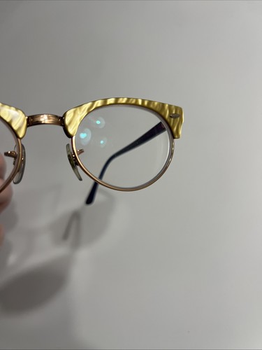 RAY BAN Clubmaster Oval 8051 Womens Eyeglasses 50-19 - Picture 7 of 8