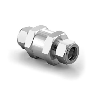 Ham-Let H-400-Ss-L-3/4''-1/3 Psi-Ep Check Valve, Poppet, Inline, Let-Lok