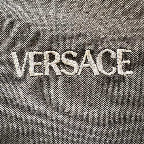 Versace Herren Polokragen schwarz Greca Größe M - Bild 2 von 8