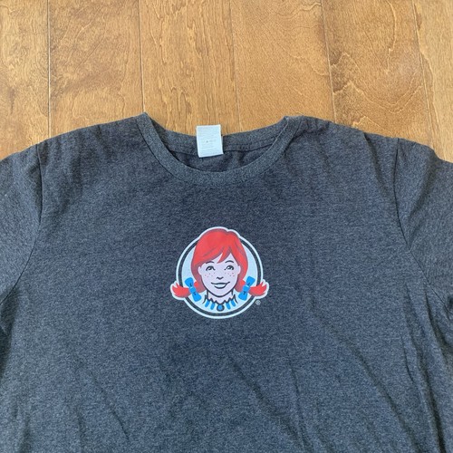 Barco Wendy’s Cut Nets Not Corners NCAA T Shirt Adult Size XLarge Gray XL Work - Picture 2 of 7