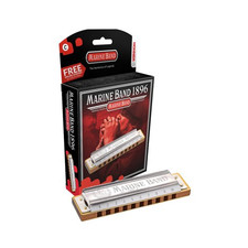 Hohner Marine Band Natural Minor Tuned Harmonica 1896BXNMD