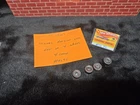 SET of (4) Hot Wheels Redline Original 4 Tire BEARING Wheels LARGE 1968 #RL4L