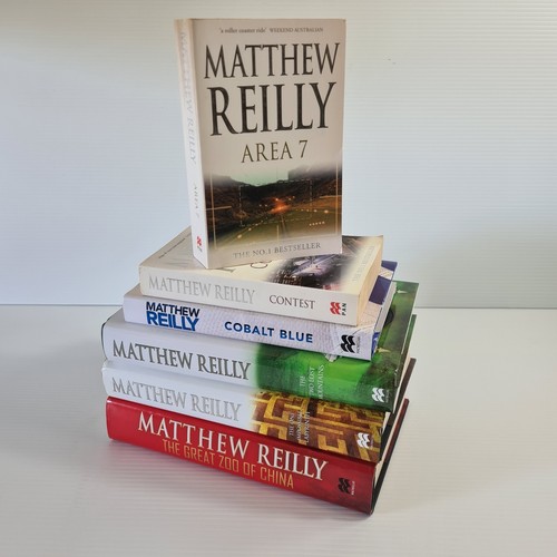 Matthew Rilley 4 Hardcover & 2PB Book Bundle Fiction Thriller Mystery Adventure - Picture 2 of 9