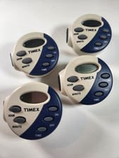 Lot of 4 Timex Model 12/874 Electronic Lamp Timer 600 Watt Digital LCD Display