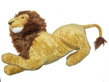 IKEA - Grande peluche lion beige marron 60 cm