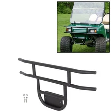 Black Front Bumper Brush Guard For 1981-Up DS Models Club Car Golf Cart
