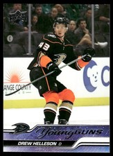 2023-24 Upper Deck #220 Drew Helleson A-1