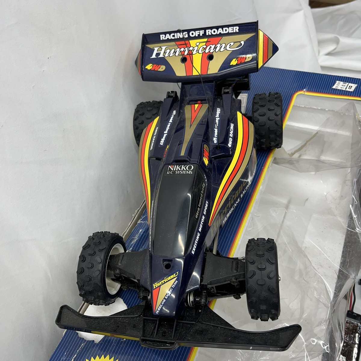 NIKKO Hurricane オフロードラジコンカー Vintage Nikko Hurricane RC Car 4WD Off Road Racing Buggy