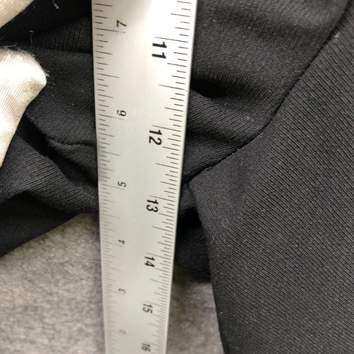 Zara High Waisted Pleated Front Dress Pants Womens L Black Tapered Leg Relaxed - Picture 6 of 10