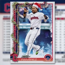 Topps Bunt Collect José Ramírez Holiday Variation Short Print ICONIC Digital