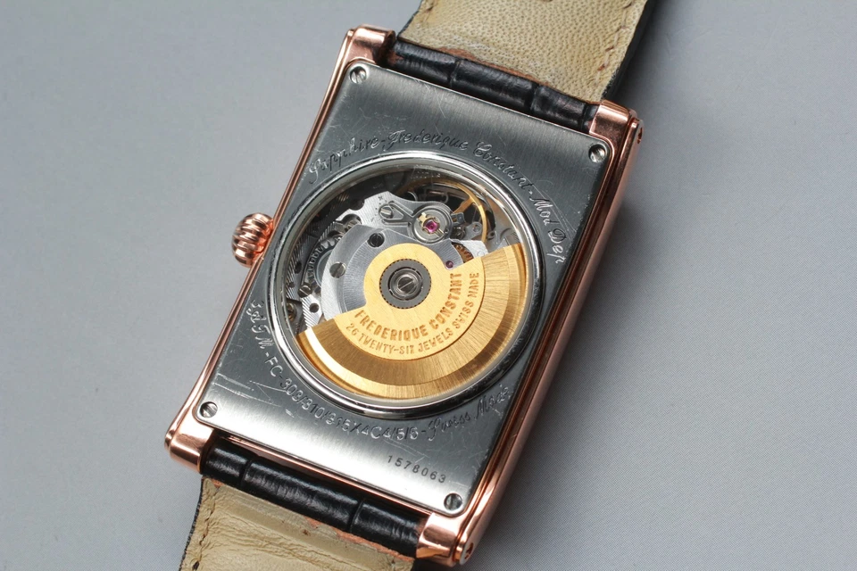 [Exc+5] Frederique Constant Heartbeat FC-303/310/315X4C4/5/6 Gold AT Men's Watch - Image 3 of 4