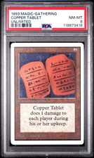 COPPER TABLET Unlimited PSA 8 Vintage MTG [Nostalgium]