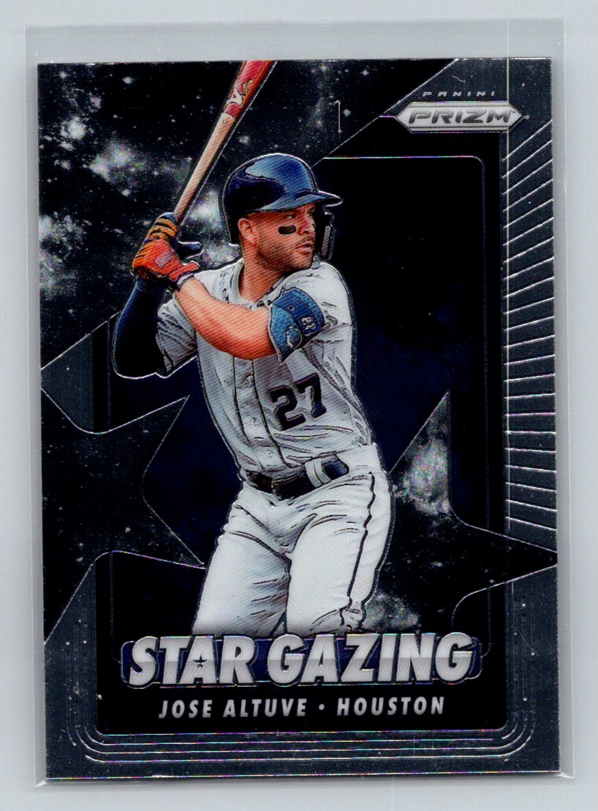2020 Panini Prizm Star Gazing Jose Altuve Houston Astros #SG-5