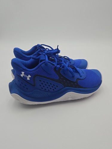 Under Armour Boys' Jet 2023 Basketball Shoes 3026635 400 Blue Size 5.5 New - Picture 3 of 6