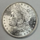 1881-O $1 Morgan Dollar 90% Silver New Orleans US Coin - LUSTER!