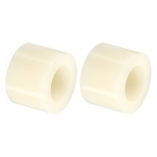 Round Spacer Washer, 24 Pack Nylon 8.2mm ID x 14mm OD x 10mm L Beige