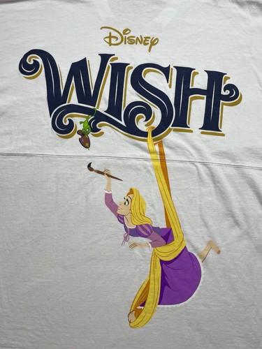 Disney Cruise Line Spirit Trikot Wunsch Disney Rapunzel Herren L weiß EUC - Bild 9 von 17