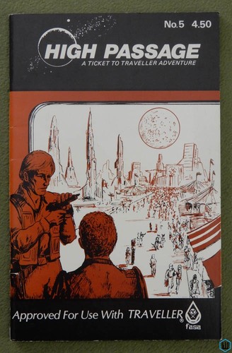 High Passage, Issue 5 (Traveller RPG fanzine / magazine) FASA