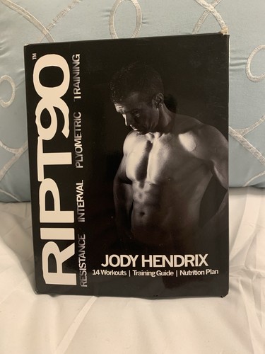 RIPT90 14 Disc DVD Workout Program Training Guide Nutrition Plan Exercise JODY H