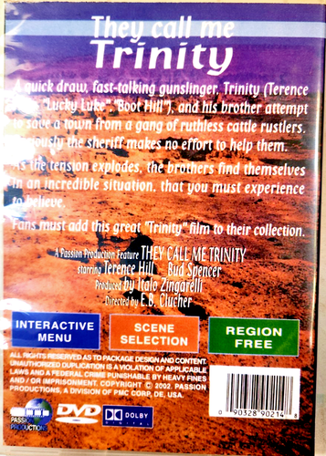 THEY CALL ME TRINITY - Bud Spencer, Terence Hill - DVD - Picture 2 of 2