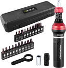 Torque Screwdriver - 10-60 In.Lb,21 Pcs Inch Pound Torque Screwdriver Set - 1/4"