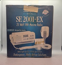 Shakespeare SE2001-EX 25 Watt VHF Marine Radio NIB 1998