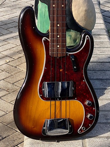 1959 Fender Precision Bass 1 of the 1st Slab Rosewood P's ever made & Untouched.