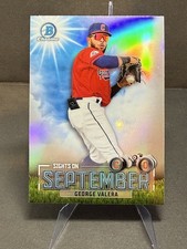📈 2023 Bowman  Sights on September George Valera #SOS-9 RC Refractor Rookie