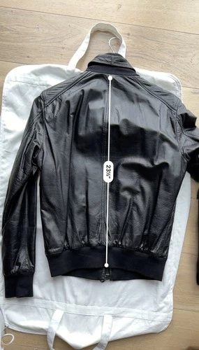 Bally Leather Jacket Men’s Black Size 36 (IT 46) Made In Italy image 15