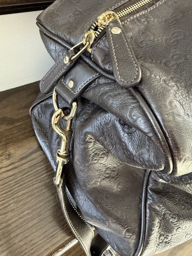 Gucci Vintage Leather Duffel Bag  - Picture 5 of 16