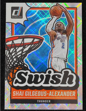 Shai Gilgeous Alexander 2024-25 Panini Donruss Diamond Swish Thunder #1