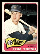 1965 Topps #440 Tom Tresh - VG-VGEX *TedsCardShack*